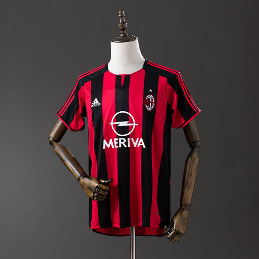 AC Milan 03/04 Retro Home - Imagem Principal